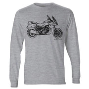 JL Illustration for a Aprilia Caponord 1200 ABS Motorbike fan LS-Tshirt