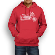 JL Illustration for a Aprilia Caponord 1200 ABS Motorbike fan Hoodie