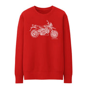 JL Illustration for a Aprilia Dorsoduro 1200 Motorbike fan Jumper