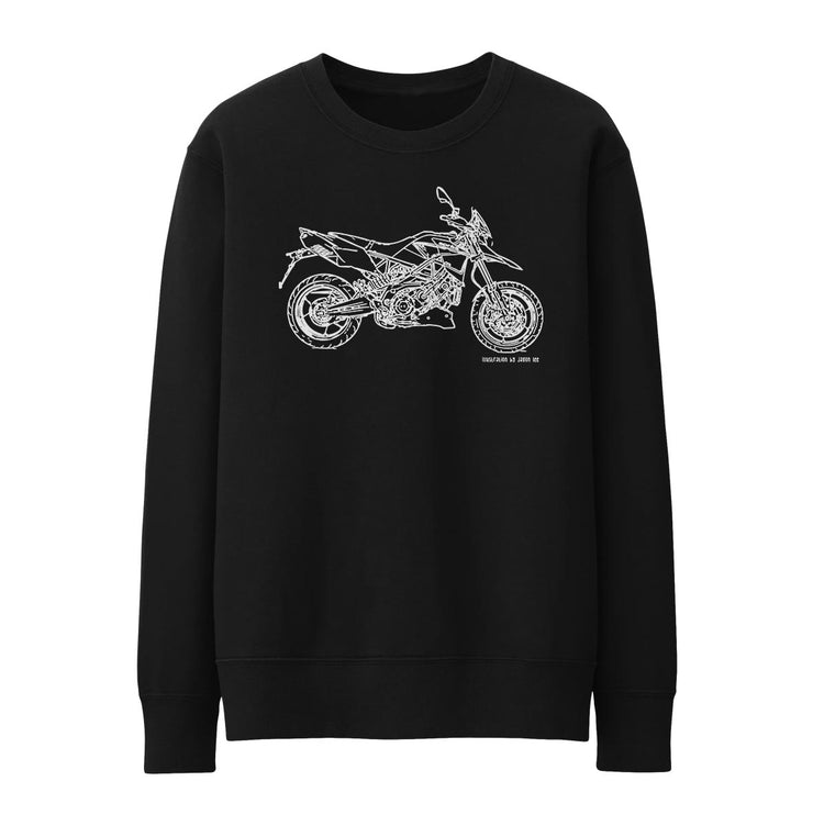 JL Illustration for a Aprilia Dorsoduro 1200 Motorbike fan Jumper