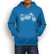 JL Illustration for a Aprilia Dorsoduro 750 Motorbike fan Hoodie