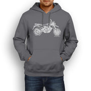 JL Illustration for a Aprilia Dorsoduro 750 Motorbike fan Hoodie