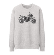 JL Illustration for a Aprilia Dorsoduro 900 Motorbike fan Jumper
