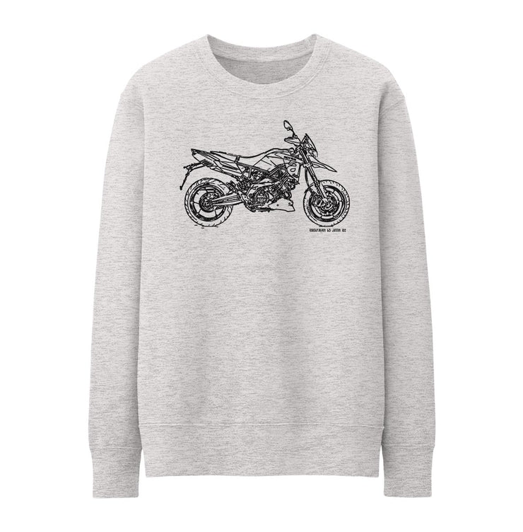 JL Illustration for a Aprilia Dorsoduro 900 Motorbike fan Jumper