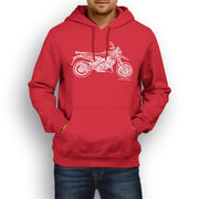 JL Illustration for a Aprilia Dorsoduro 900 Motorbike fan Hoodie