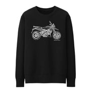 JL Illustration for a Aprilia Dorsoduro 900 Motorbike fan Jumper