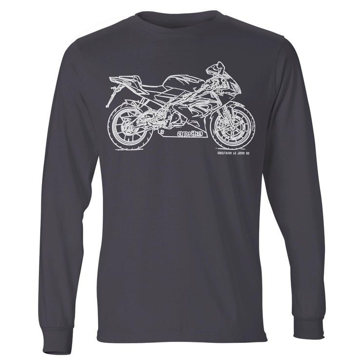 JL Illustration for a Aprilia RS125 2009 Motorbike fan LS-Tshirt