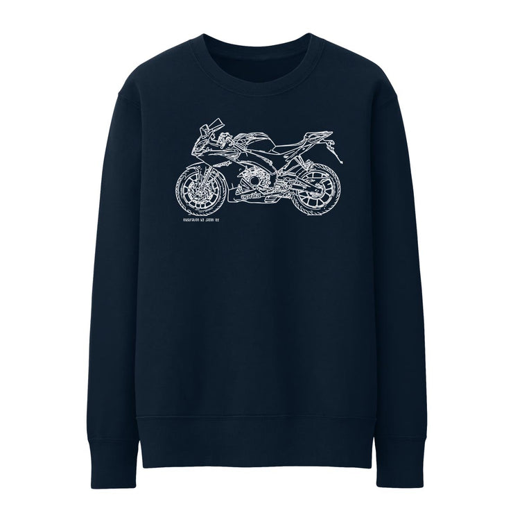 JL Illustration for a Aprilia RS450 Motorbike fan Jumper