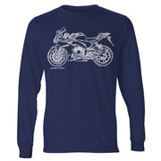 JL Illustration for a Aprilia RS450 Motorbike fan LS-Tshirt