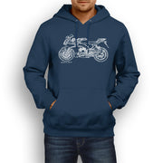 JL Illustration for a Aprilia RS450 Motorbike fan Hoodie