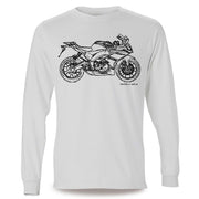 JL Illustration for a Aprilia RS4 125 Replica Motorbike fan LS-Tshirt