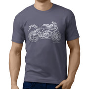 JL Illustration for a Aprilia RS4 125 Replica Motorbike fan T-shirt