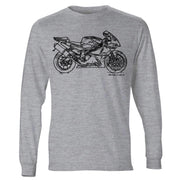 JL Illustration for a Aprilia RSV1000R Motorbike fan LS-Tshirt