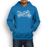 JL Illustration for a Aprilia RSV1000R Motorbike fan Hoodie