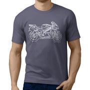 JL* Illustration for a Aprilia RSV1000R Motorbike fan T-shirt