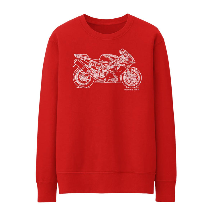 JL Illustration for a Aprilia RSV1000R Factory Motorbike fan Jumper