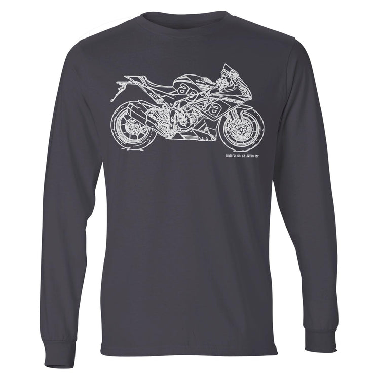 JL Illustration for a Aprilia RSV4 RF 2016 Motorbike fan LS-Tshirt