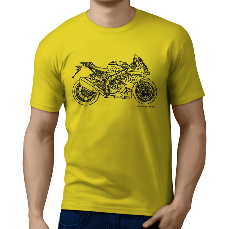 JL Illustration for a Aprilia RSV4 RF 2017 Motorbike fan T-shirt