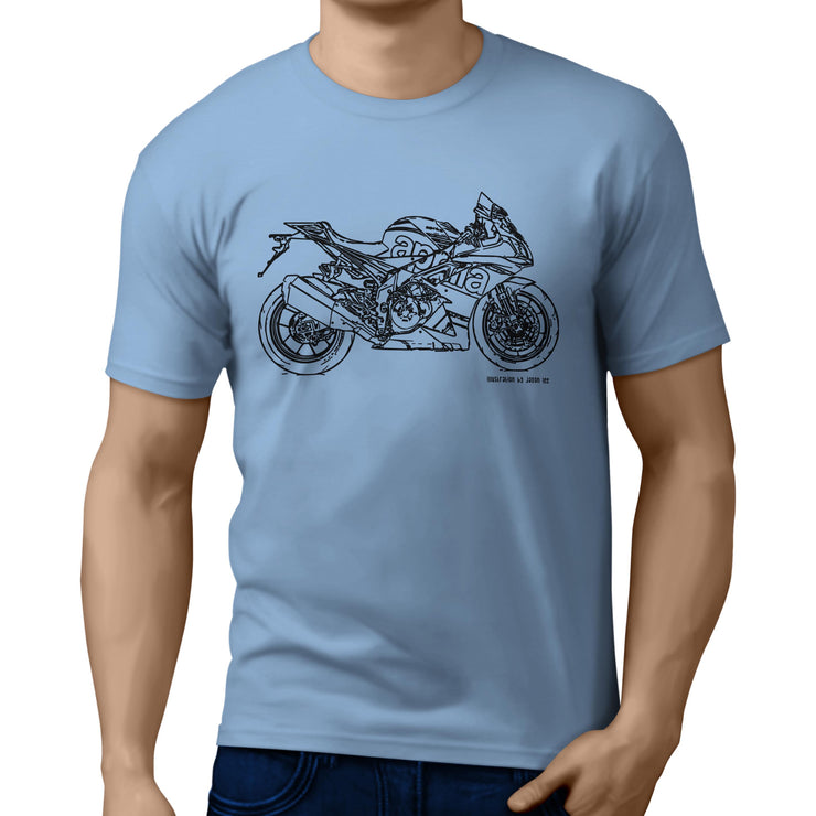 JL Illustration for a Aprilia RSV4 RF 2017 Motorbike fan T-shirt