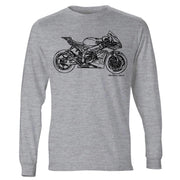 JL Illustration for a Aprilia RSV4 R FW GP3 Motorbike fan LS-Tshirt