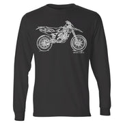 JL Illustration for a Aprilia RXV550 2010 Motorbike fan LS-Tshirt