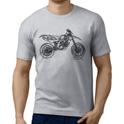 JL Illustration for a Aprilia RXV550 2010 Motorbike fan T-shirt