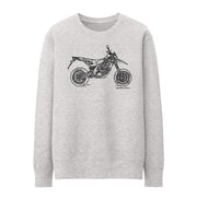 JL Illustration for a Aprilia SXV450 Motorbike fan Jumper