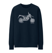 JL Illustration for a Aprilia SXV450 Motorbike fan Jumper