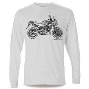 JL Illustration for a Aprilia Shiver 750GT Motorbike fan LS-Tshirt