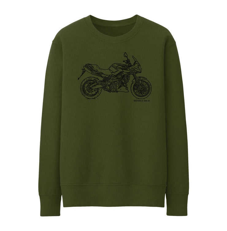 JL Illustration for a Aprilia Shiver 750GT Motorbike fan Jumper