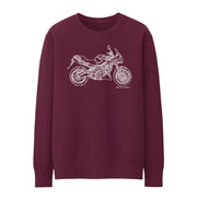 JL Illustration for a Aprilia Shiver 750GT Motorbike fan Jumper