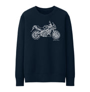 JL Illustration for a Aprilia Shiver 750GT Motorbike fan Jumper