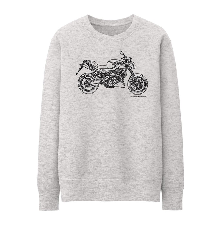 JL Illustration for a Aprilia Shiver 900 Motorbike fan Jumper
