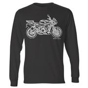 JL Illustration for a Aprilia Tuono 1000R Factory Motorbike fan LS-Tshirt