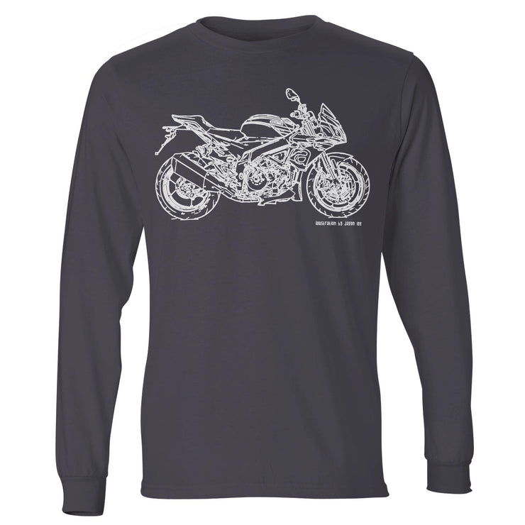 JL Illustration for a Aprilia Tuono V4 1100RR Motorbike fan LS-Tshirt
