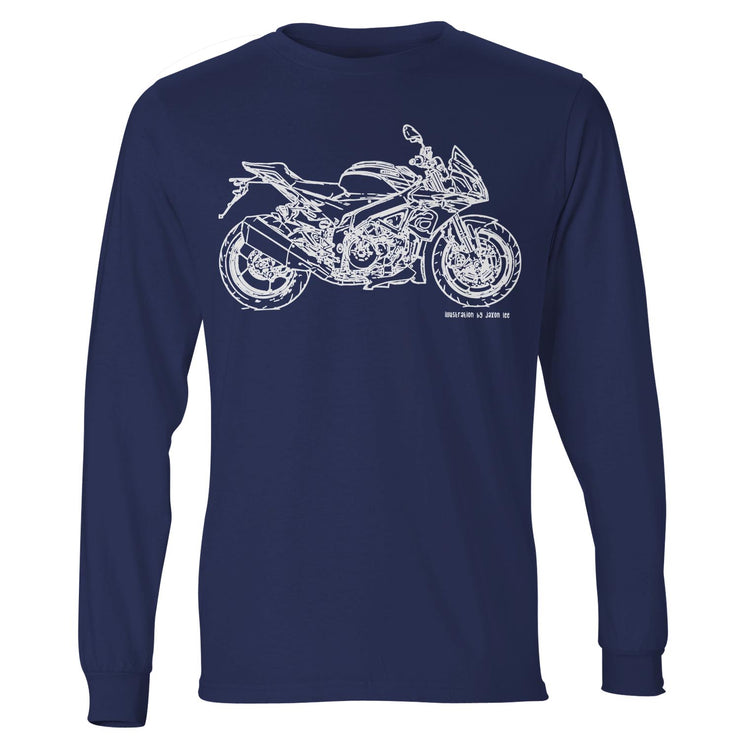 JL Illustration for a Aprilia Tuono V4 1100RR Motorbike fan LS-Tshirt