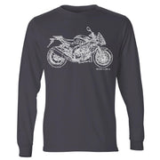 JL Illustration for a Aprilia Tuono V4 1100 Factory Motorbike fan LS-Tshirt
