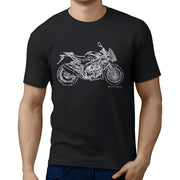 JL Illustration for a Aprilia Tuono V4 1100 Factory Motorbike fan T-shirt