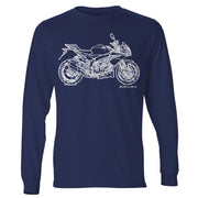 JL Illustration for a Aprilia Tuono V4 R APRC Motorbike fan LS-Tshirt