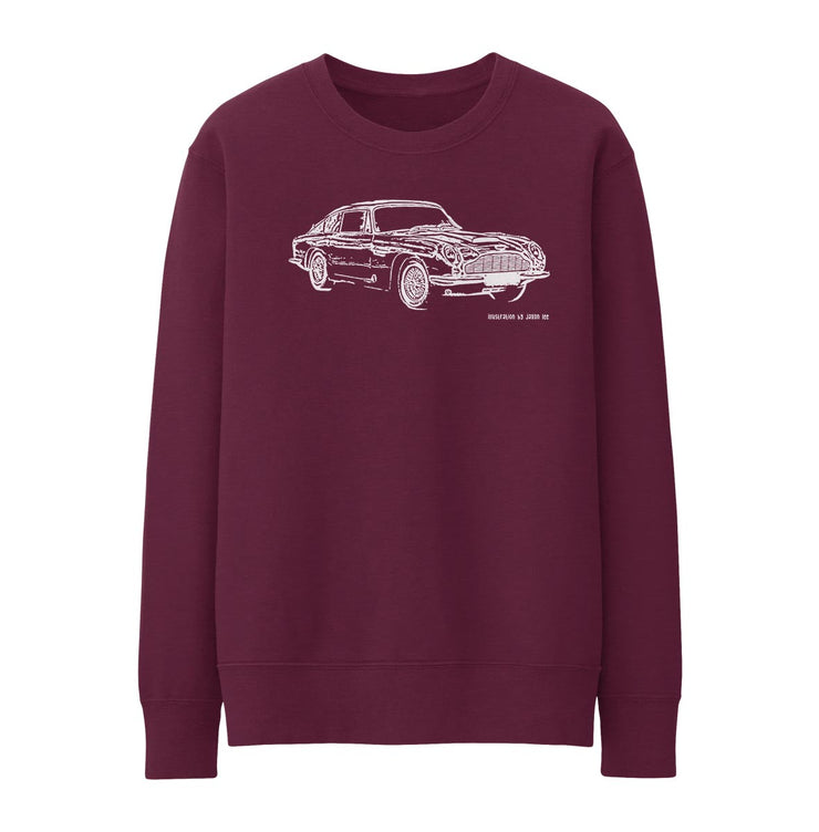 JL Illustration For A Aston Martin DB6 Motorcar Fan Jumper