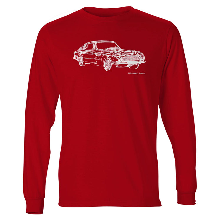 JL Illustration For A Aston Martin DB6 Motorcar Fan LS-Tshirt