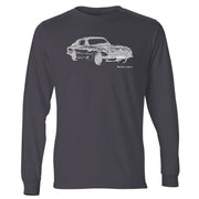 JL Illustration For A Aston Martin DB6 Motorcar Fan LS-Tshirt
