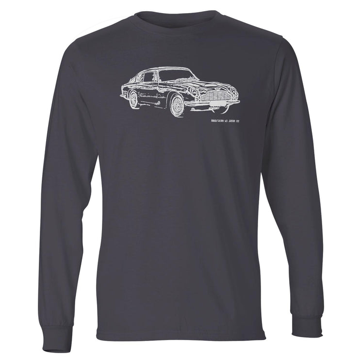 JL Illustration For A Aston Martin DB6 Motorcar Fan LS-Tshirt