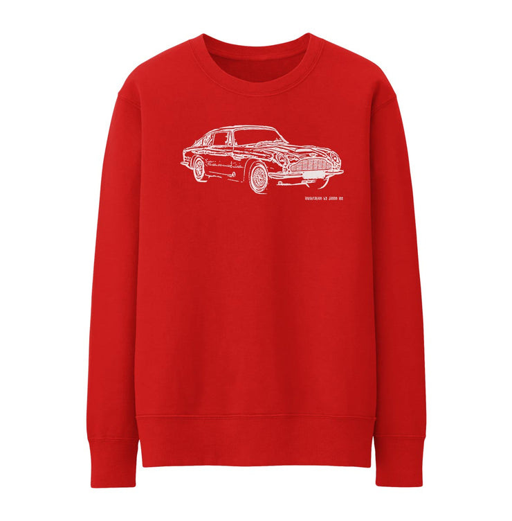 JL Illustration For A Aston Martin DB6 Motorcar Fan Jumper