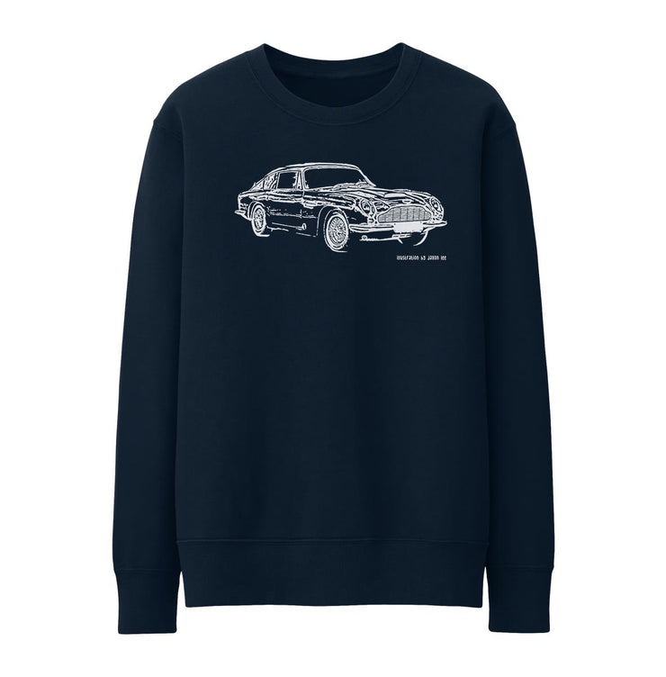JL Illustration For A Aston Martin DB6 Motorcar Fan Jumper