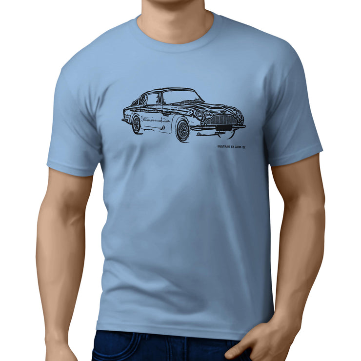JL Illustration For A Aston Martin DB6 Motorcar Fan T-shirt