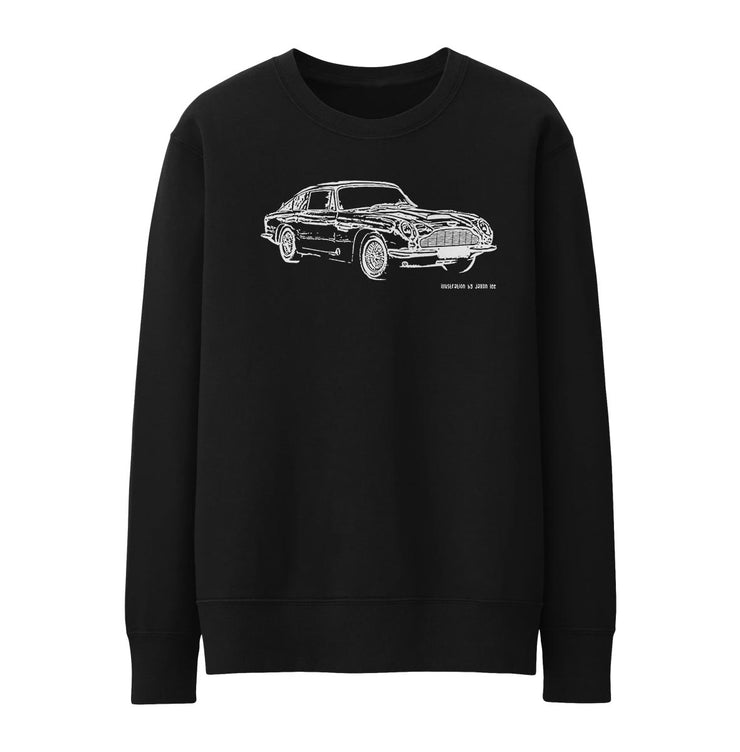 JL Illustration For A Aston Martin DB6 Motorcar Fan Jumper