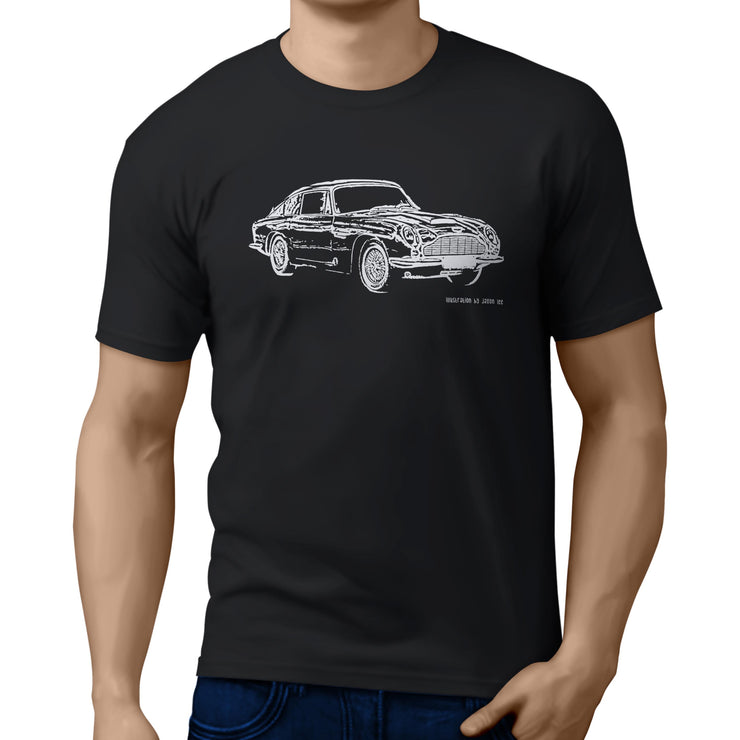 JL Illustration For A Aston Martin DB6 Motorcar Fan T-shirt
