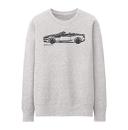 JL Illustration For A Aston Martin DBS Volante Motorcar Fan Jumper