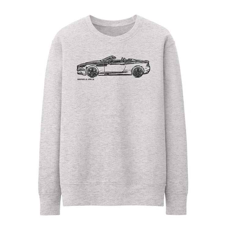 JL Illustration For A Aston Martin DBS Volante Motorcar Fan Jumper
